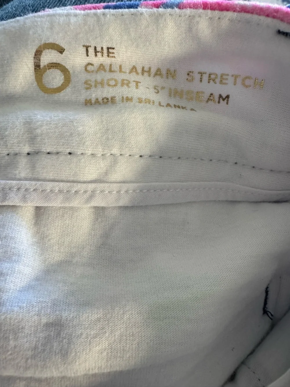 Lilly Pulitzer Callahan Stretch Short 5” Size 6 - Picture 3 of 6